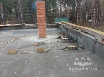 Укладання рубероіду