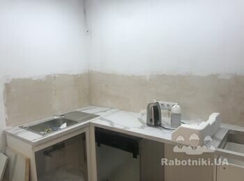 Укладка фартука 3,2 кв.м.