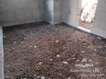 Стяжка пола в помещении 25 кв.м.