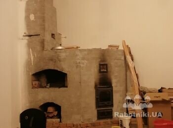 Печка штукатурка