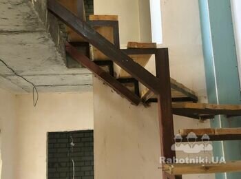 Гипсокартоновые урочный перила для лестницы