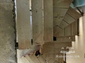 Гипсокартоновые урочный перила для лестницы