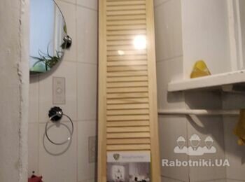Зашити каналізаційну трубу 3,5 м і вставити люк в стіні