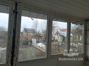 Укоси після установки металопластикових вікон