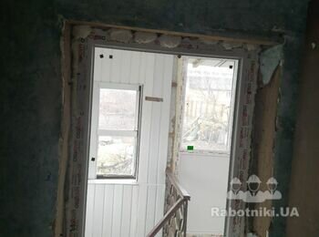 Укоси після установки металопластикових вікон