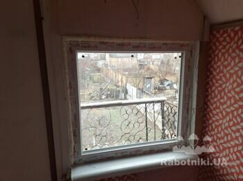 Укоси після установки металопластикових вікон