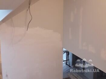 Малярные работы по внутренней отделке котеджей, 500м2 один,300 гр.м2