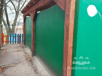 Деревянные навесы. Беседки.