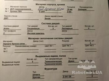 Уменьшить высоту шкафа-купе