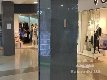 Переклейка плитки на колонах