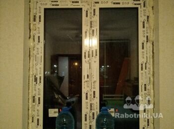 Откосы на 2 окна