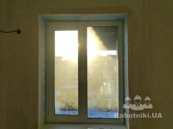 Штукатурка укосів