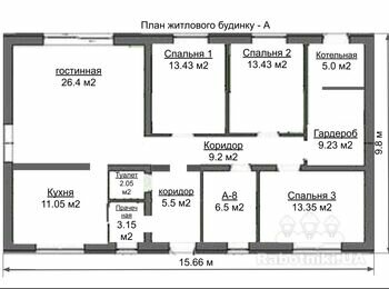 Ремонт частного дома, 120 м. кв.