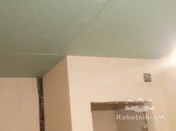 Малярные работы на потолок и стены 153кв.м.
