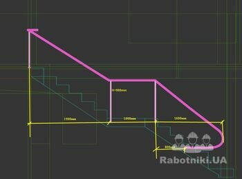 Нужно изготовить перила согласно чертежам.