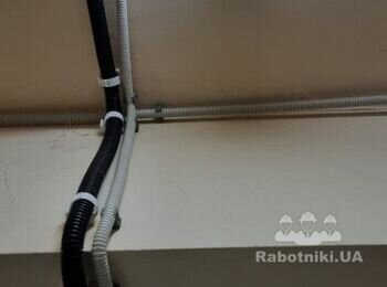Утепление, покраска кабинета, установка светильников
