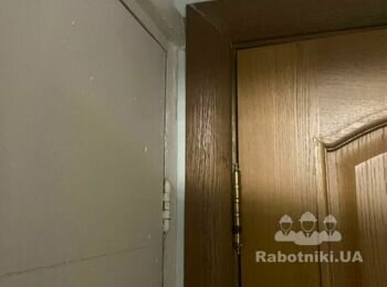 Переделка кладовки под прачечную. (Киев)