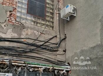 Демонтаж кондиционера