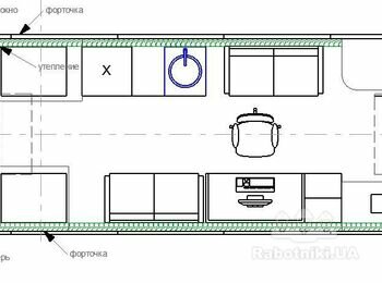 Потрібно зробити терассу на автобусі.