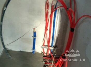 Установка системи опалення (котел MIG Energy + бойлер Atlantic 200л)