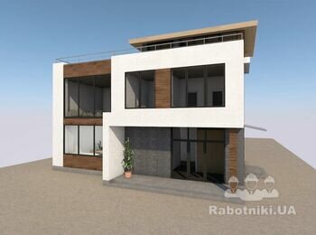Фасадные работы , дом