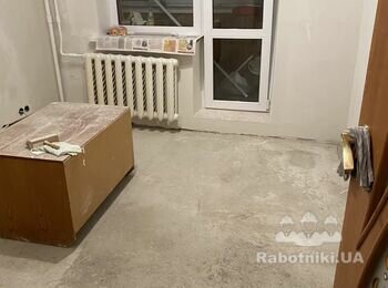 Заливка пола самовыравнивающим раствором