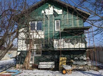 На паузе!! Отделка фасада 2-этажного каркасного дома