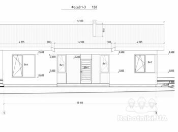 Будівництво одноповерхового будинку з газоблоку