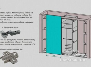Збірка корпусних меблевих виробів, Глибочицька 73