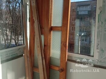 Нужна реставрация/установка двери