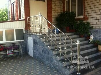 Перила на ганок