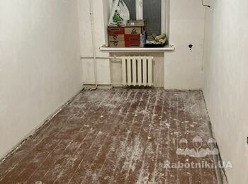 Черновые работы по полу 56 м кв (Киев)