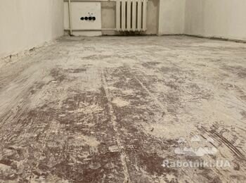 Черновые работы по полу 56 м кв (Киев)