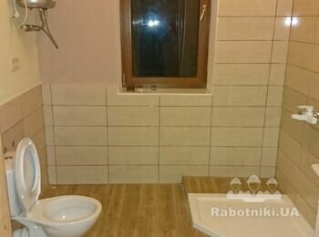 Укладання плитки у ванній