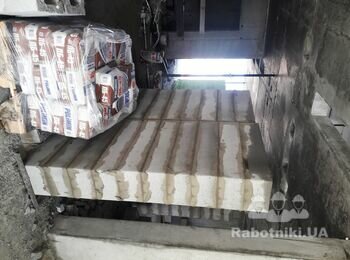 Монтаж вентиляции из керамзитобетонных блоков