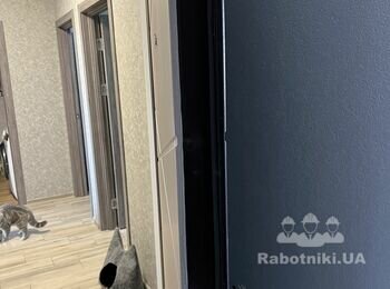 Врезать замок бабочка в металическую входную дверь