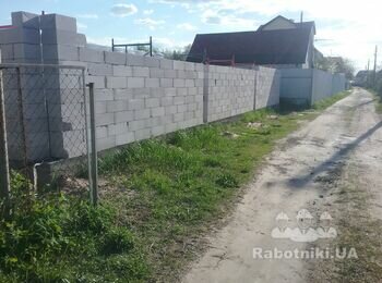 Забор из профнастила