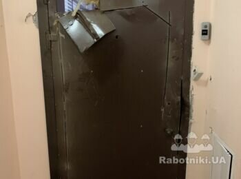 Демонтаж/Монтаж входной двери. Малярка.