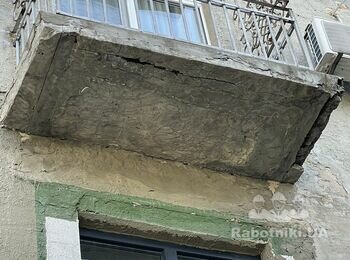 Ремонт балконных плит от обрушения в историческом доме