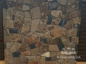 Строительство забора из камня (Бориспольский р-н)