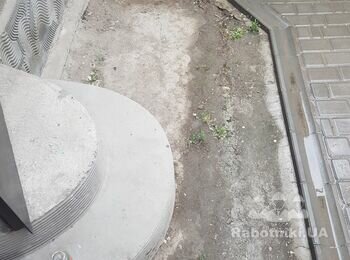 Укладка тротуарной плитки около 5-6 кв.м