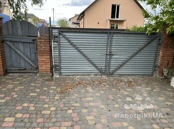 Зварити видвижні ворота і фіртку