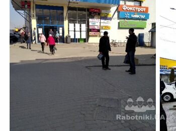 Висотній монтаж рекламної вивіски