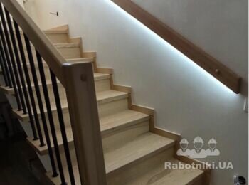 Изготовления и монтаж лестницы на основу метелеву
