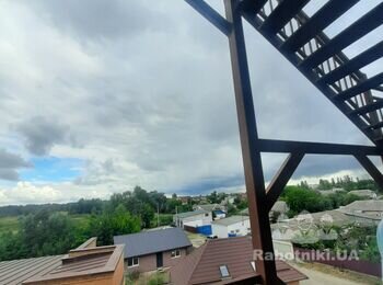 Потрібно зробити бюджетний козирек з установкою