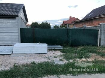 Установка Еврозабора