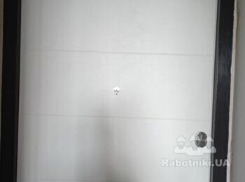 Шпаклевка дверного откоса после установки входной двери
