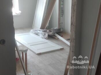 Установка медкомнатных дверей