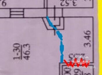 Демонтаж 2-х перегородок з газоблоку + монтаж перегородки з ГКЛ