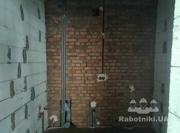 Штукатурка стен до 200 кв.м.